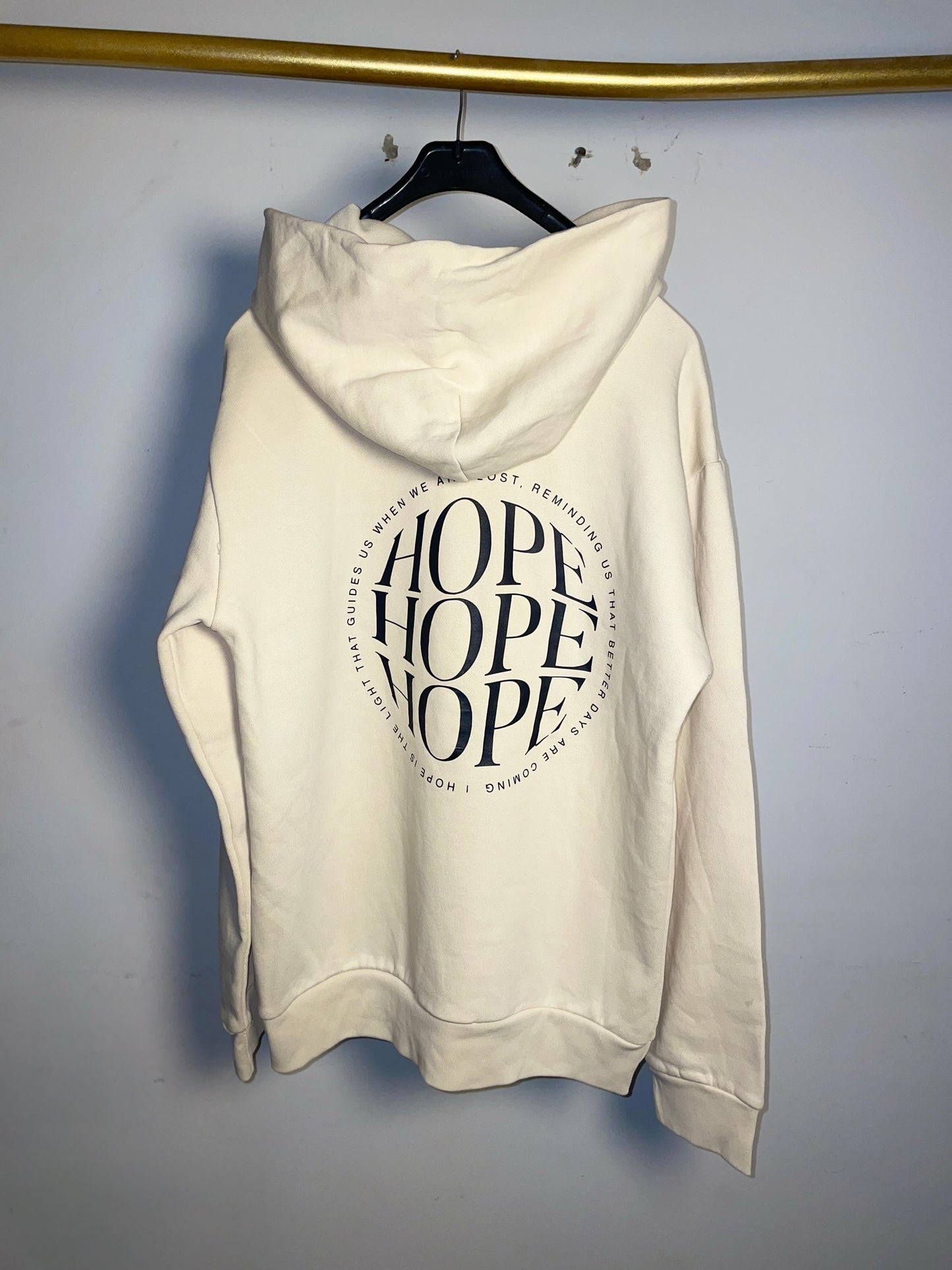 Beige Hoodie